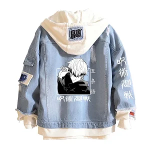 Jacket Jujutsu Kaisen Gojo Satoru Denim