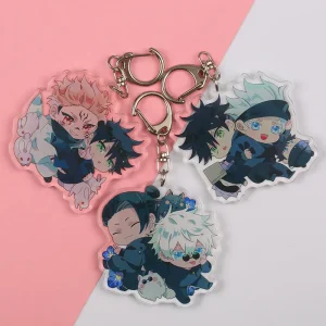 Accessoires Jujutsu Kaisen Porte-Clés Amis