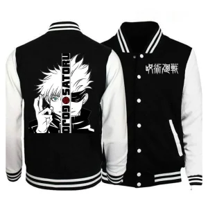 Jacket Jujutsu Kaisen Gojo Satoru Varsity