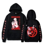 Pull Jujutsu Kaisen Sukuna Fleurs