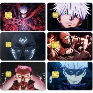 Accessoires Jujutsu Kaisen Carte Stickers