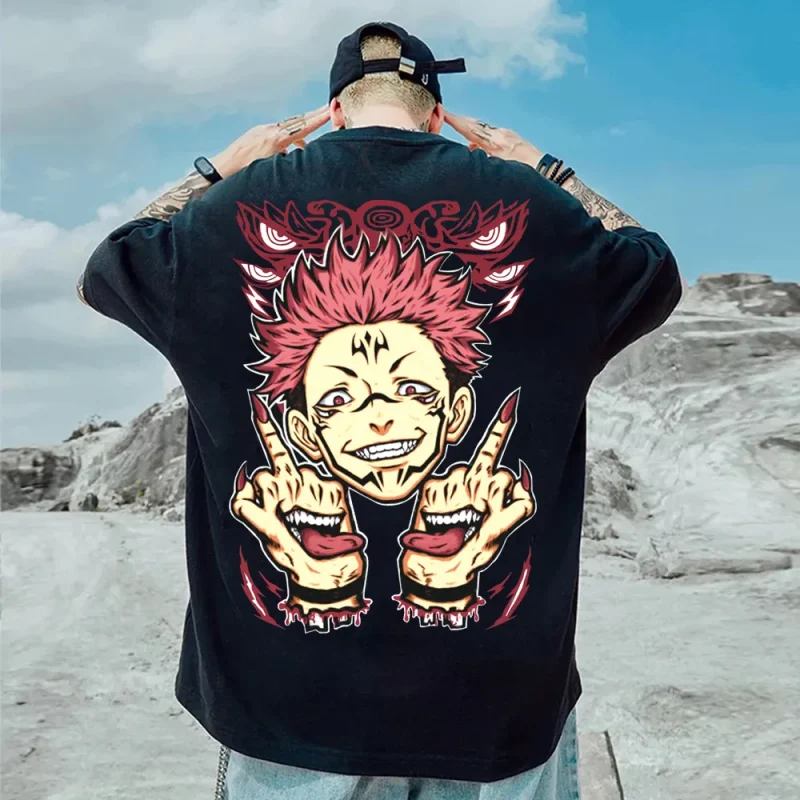 T-shirt Jujutsu Kaisen Ryomen Sukuna Roi