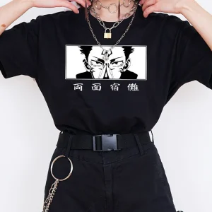 T-shirt Jujutsu Kaisen Ryomen Sukuna Femmes