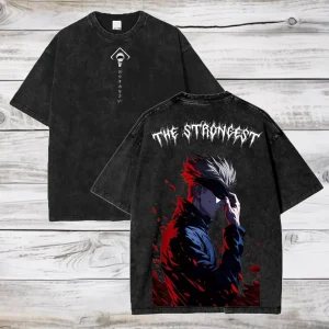 T-shirt Jujutsu Kaisen Gojo The Strongest 01