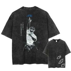 T-shirt Jujutsu Kaisen Gojo Bleu 01