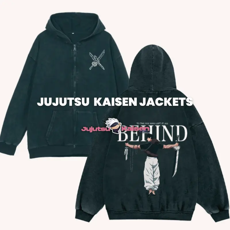 Jacket Jujutsu Kaisen Toji Lance Inversée