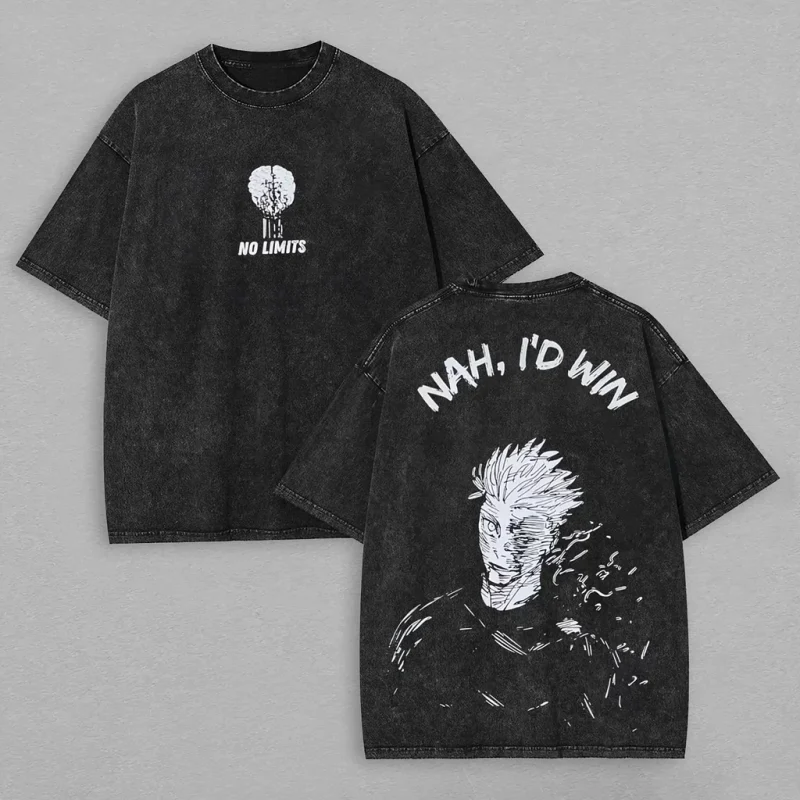 T-shirt Jujutsu Kaisen Gojo Satoru No Limits